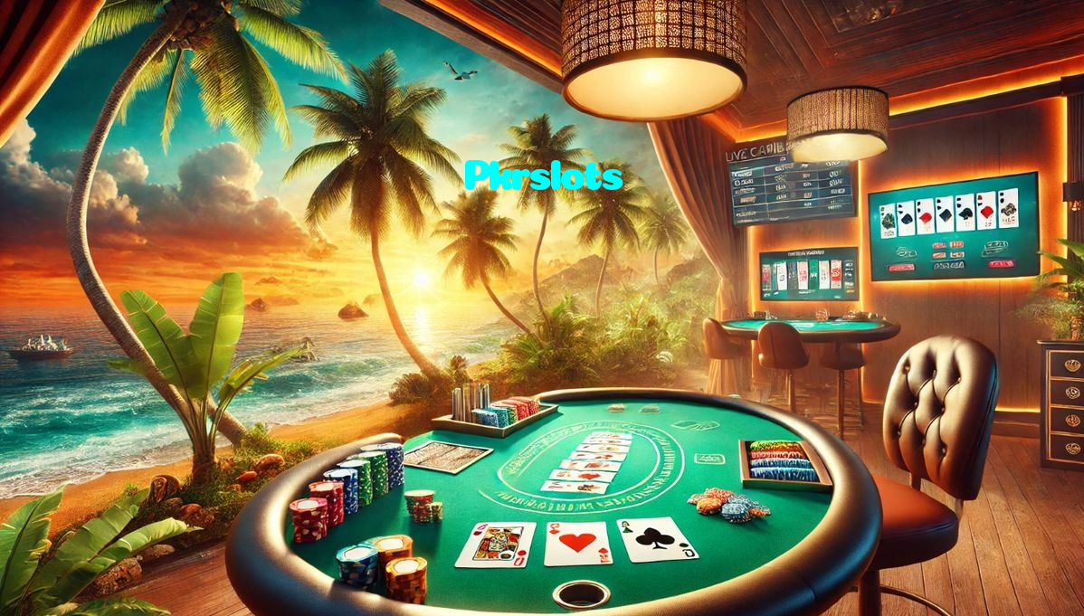 Pkrslots casino presented on mobile device in Pakistan with slots and live games